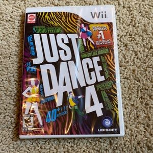 LEAVING! NWT- UNOPENED Wii JUST DANCE 4 game!Brand new. Never opened!